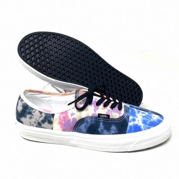 VANS Anaheim 44D Skate Shoes Low Multi Blue Canvas VN0A54F9AXJ Sneaker Size Men - Picture 8 of 10